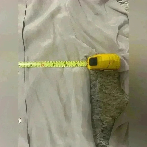 100% silk NWT shirt in a beautiful blush pink color size large (J141) - Picture 8 of 8